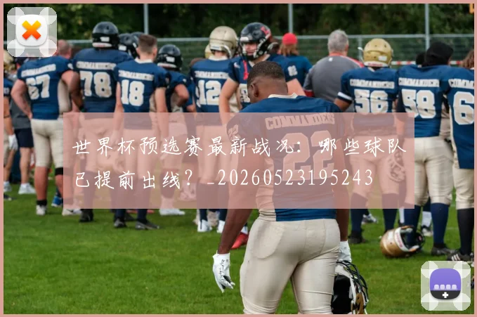 世界杯预选赛最新战况：哪些球队已提前出线？_20260523195243